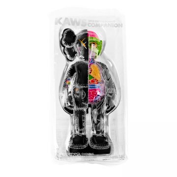 kaws companion black flayed open edition standing