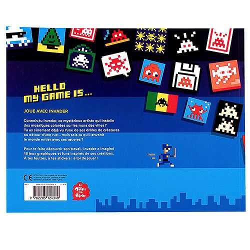 invader hello my gamme is book from back