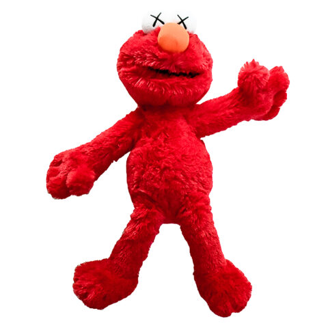 kaws elmo plush toy