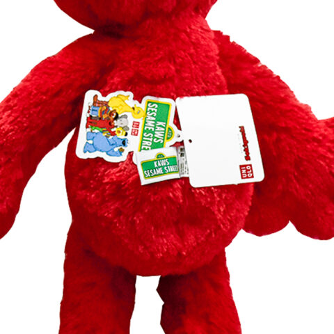 elmo plush kaws