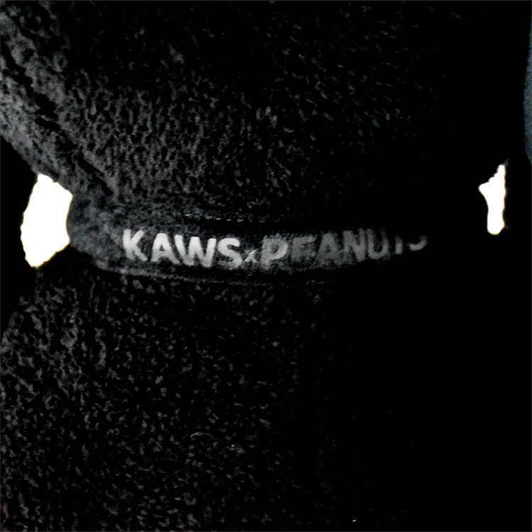 black snoopy kaws