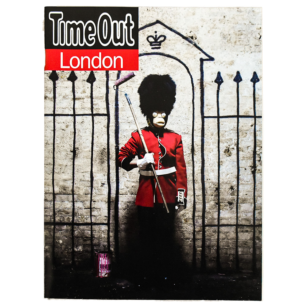 banksy time out london magazine front cover