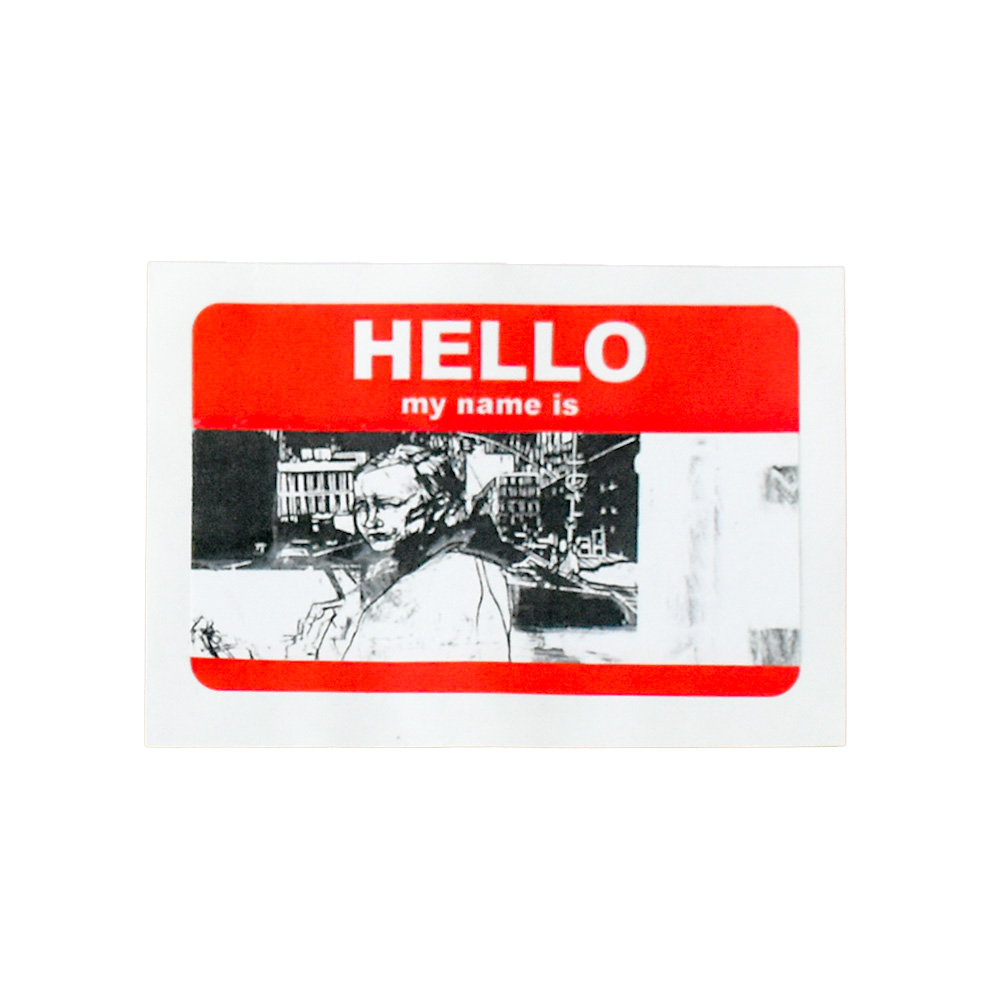 swoon hello my name is sticker #2