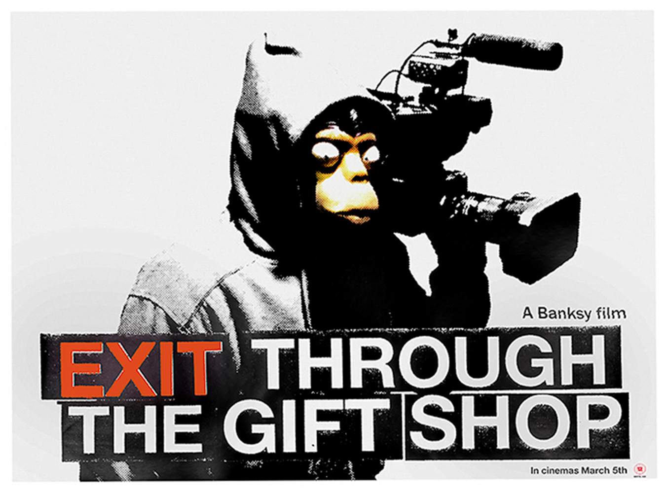 banksy exit through the gift shop uk theater poster