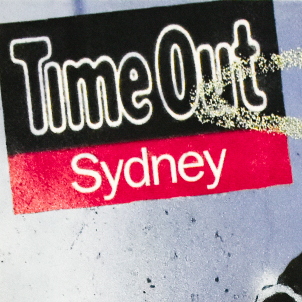 top left of banksy time out sydney poster