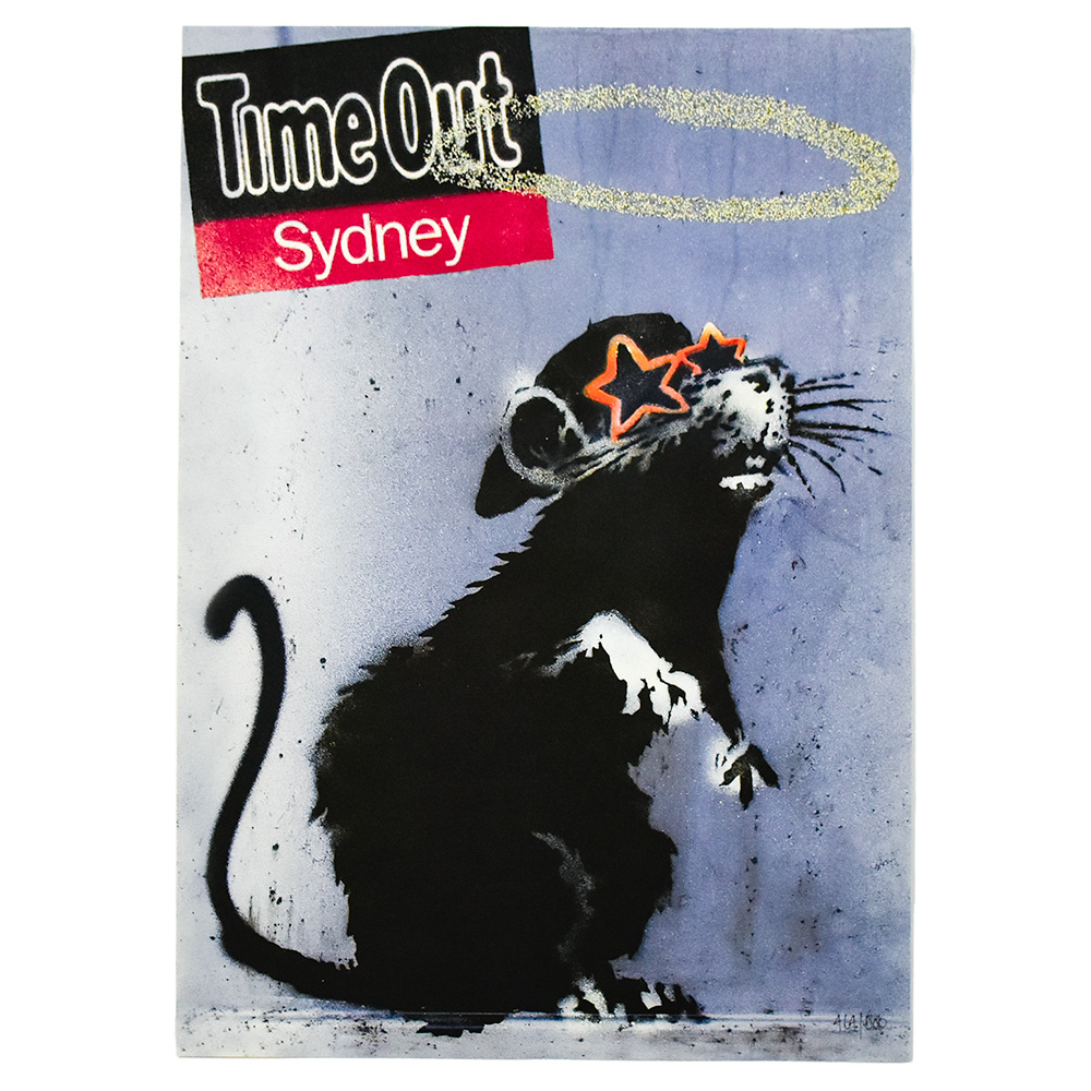 banksy time out sydney poster